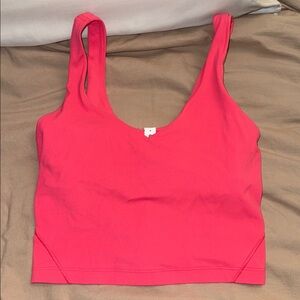 Lululemon Align Tank Top Deep Pink Size 4